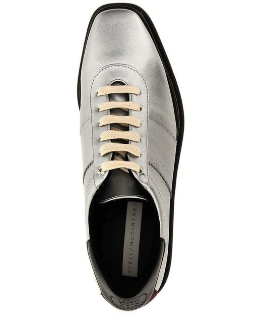 Stella McCartney White Sneak-elyse Wedge Sneakers
