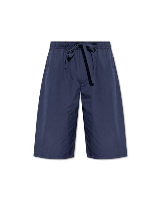 Dolce & Gabbana Blue Shorts With Pockets, for men