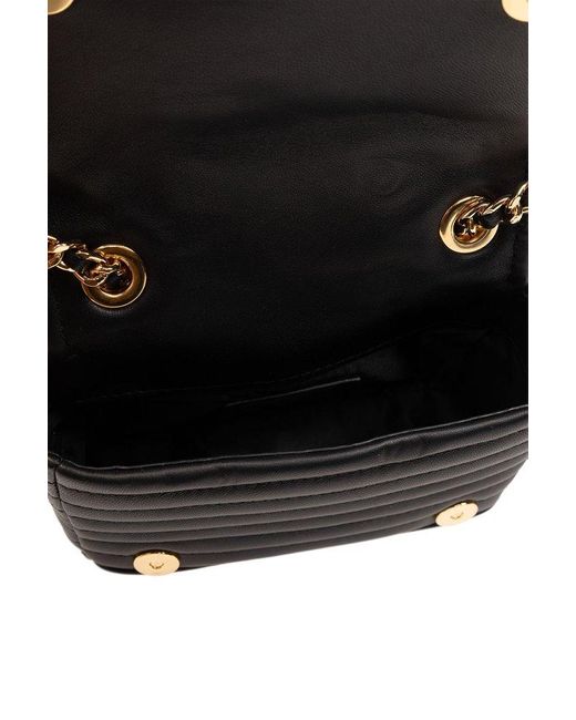 Moschino Black Leather Shoulder Bag,