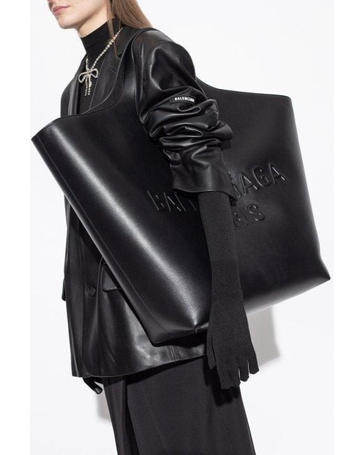 Balenciaga Black 'mary-kate Large' Shopper Bag