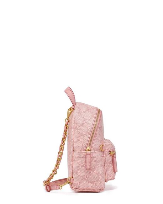 MCM Pink Backpack Stark Lauretos