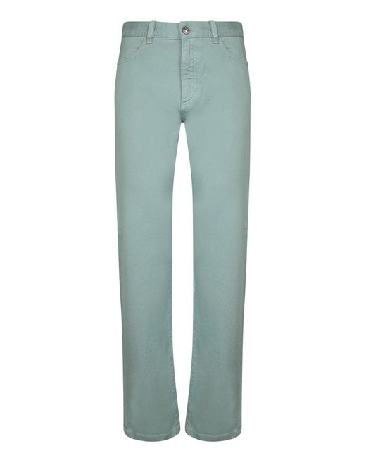 Zegna Green Roccia Straight-leg Jeans for men