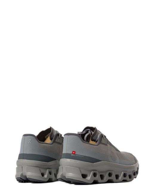 On Shoes Gray Cloudmonster Void Sneakers for men