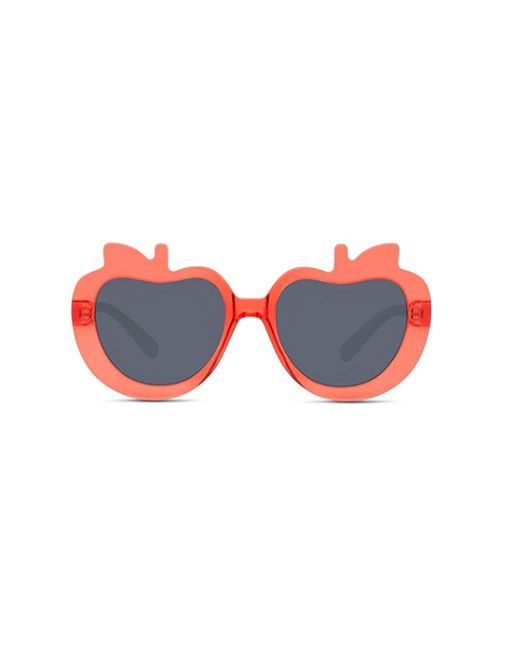 Stella McCartney Blue Apple-shaped Frame Sunglasses