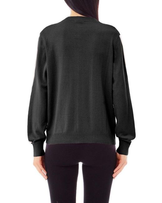 Liu Jo Black Embellished Zipped Cardigan