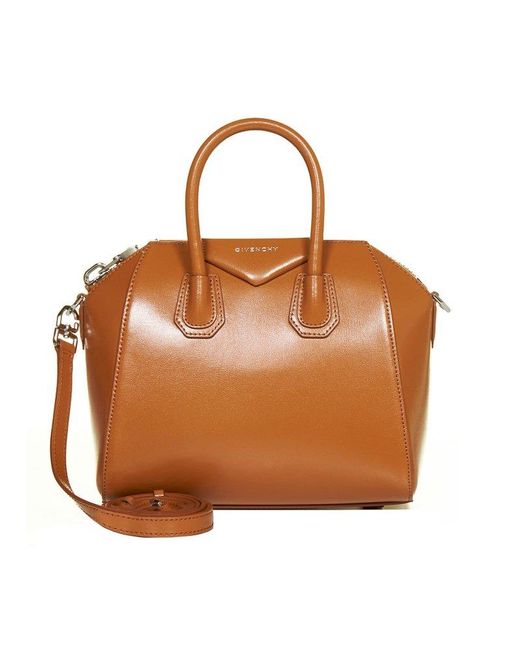 Givenchy Brown Antigona Mini Tote Bag