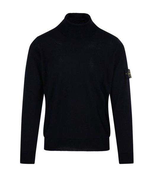 Stone island clearance polo neck jumper