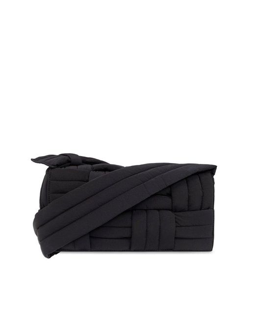 Bottega Veneta Black Cassette Medium Shoulder Bag for men