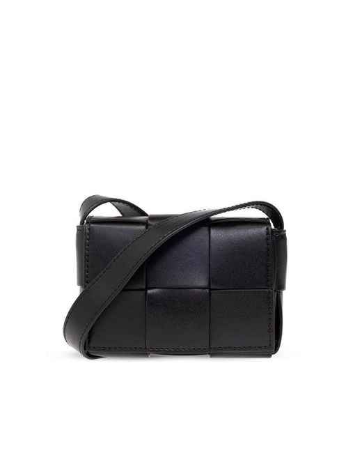 Bottega Veneta Black 'cassette Micro' Shoulder Bag, for men
