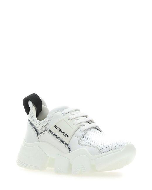 Givenchy White Jaw Chunky Lace-up Sneakers