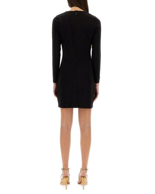 ワンピース Michael By Michael Kors Jersey Dress With Drop Opening MICHAEL Michael Kors Jersey Dress With Drop Opening in Black
