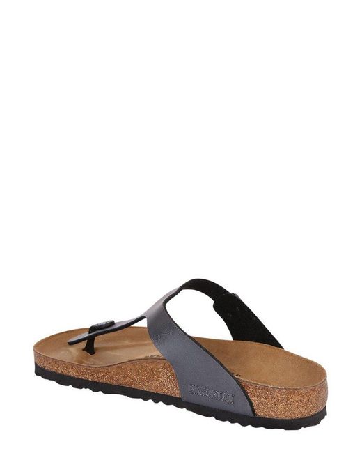 Birkenstock Brown Gizeh Slip-On Sandals