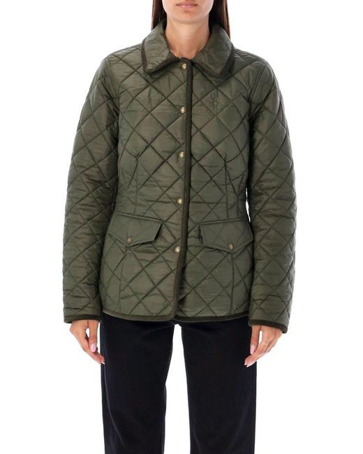 Polo Ralph Lauren Green Quilted Nylon Jacket