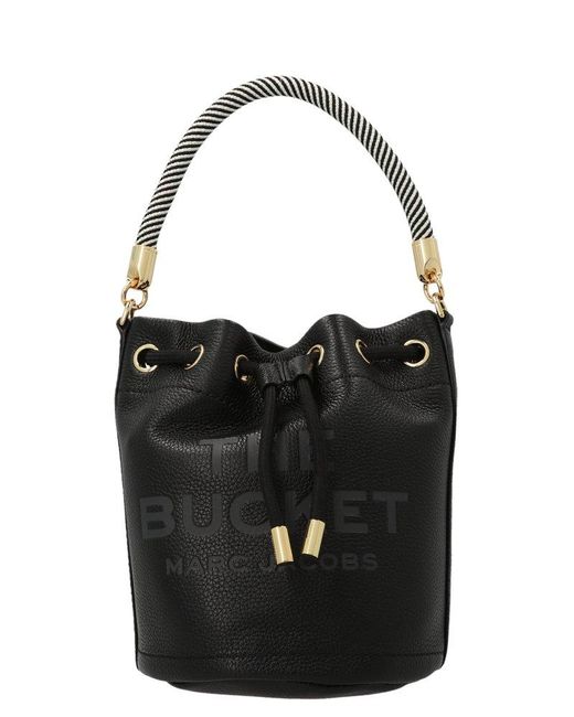 Marc Jacobs 'the Leather Bucket' Bag in Black | Lyst UK