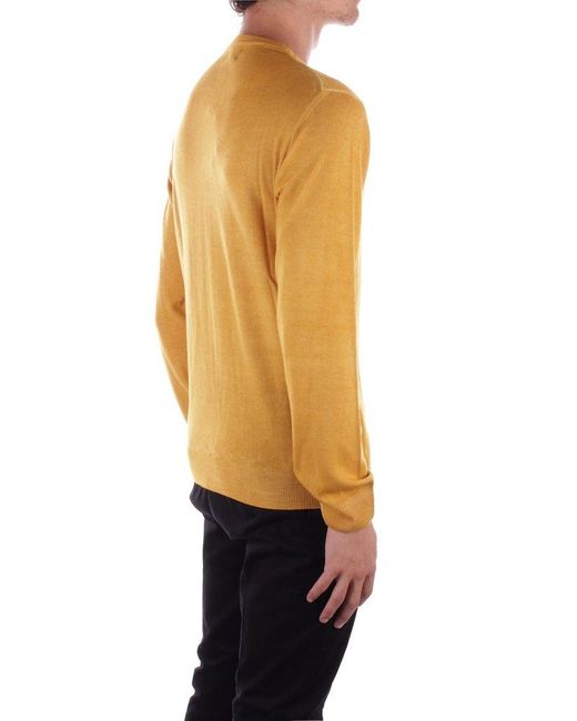 Woolrich Yellow Sweaters for men