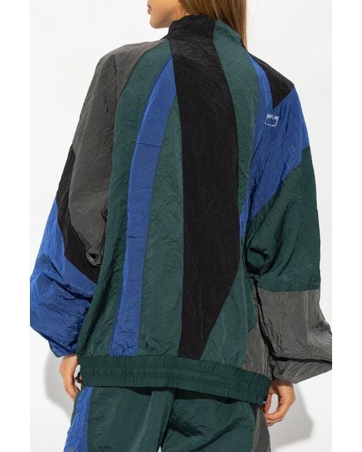 Adererror Blue Patchwork Track Jacket
