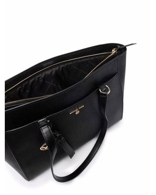 Michael Kors Sullivan Large Tassel-detail Tote Bag in Black
