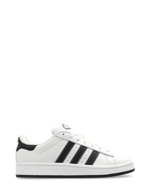 Adidas Originals White Campus 00s Lace-up Sneakers