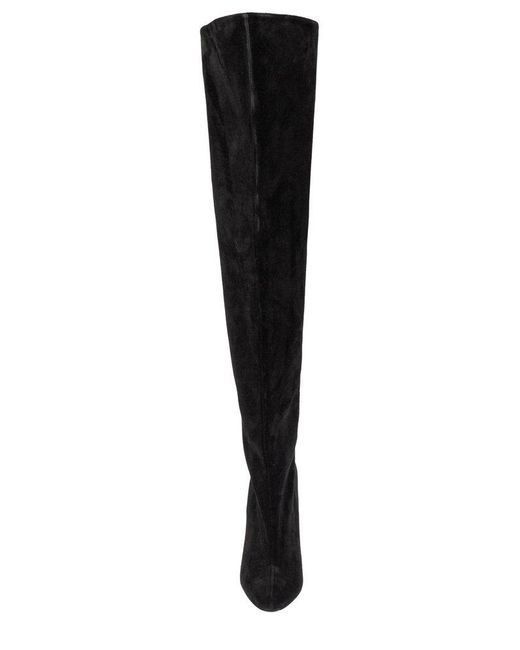 Alaïa Black Leather Boots