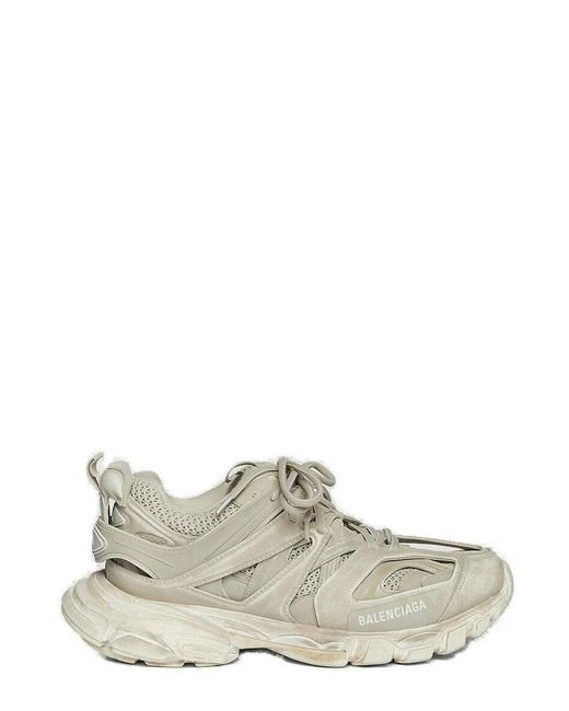 balenciaga lace up trainers