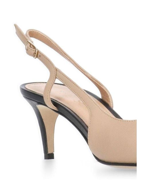 The Seller Multicolor Two-Toned Slingback Pumps