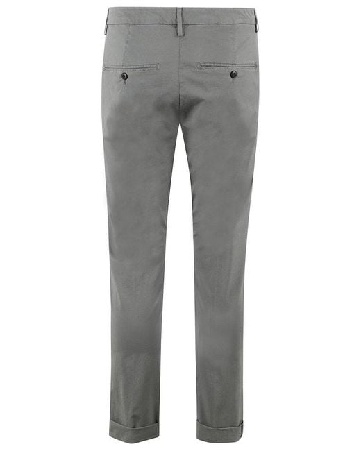Dondup Gray Slim Fit Pants for men