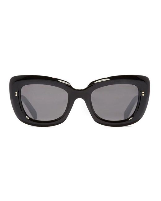 Cutler & Gross Black Cat-eye Frame Sunglasses