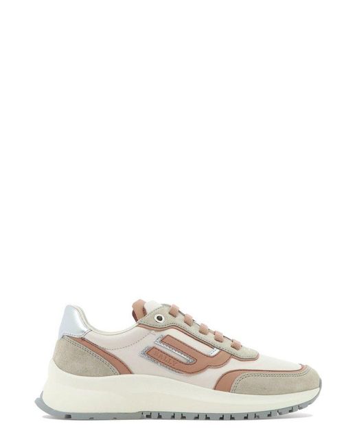 Bally Rubber Demmy Logo Detailed Low-top Sneakers in Pink | Lyst UK
