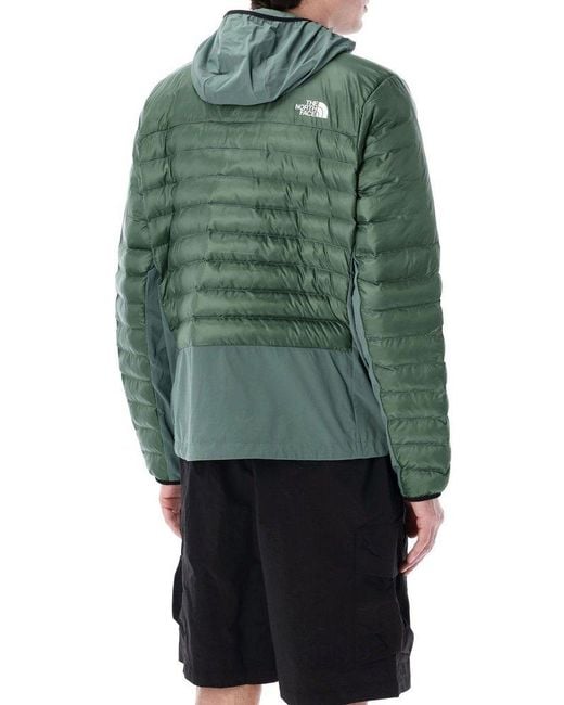 The North Face Green Terra Peak Hybrid Hooded Jacket for men