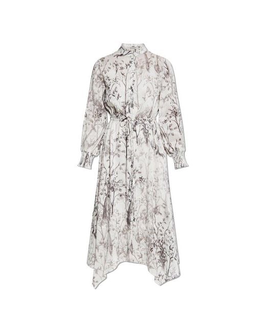 AllSaints White Linen Dress Skylar