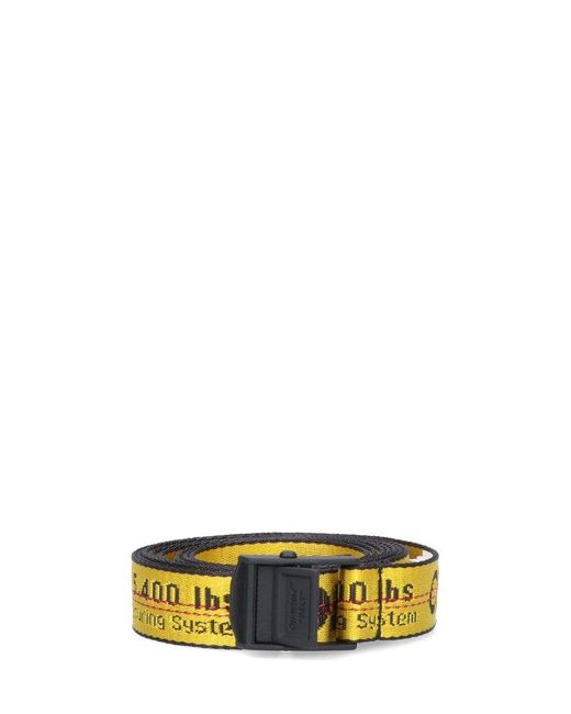 Womens Mens Accessories Mens Belts Off-White c/o Virgil Abloh Belt in Yellow 
