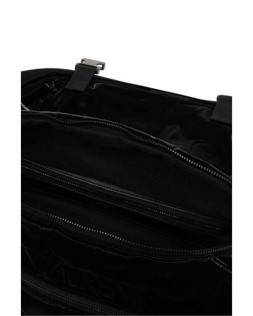 Saint Laurent Black Buckled Zip-up Crossbody Bag for men