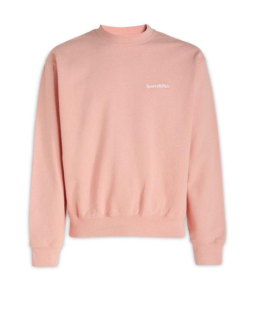 Sporty & Rich Pink Sweatshirts