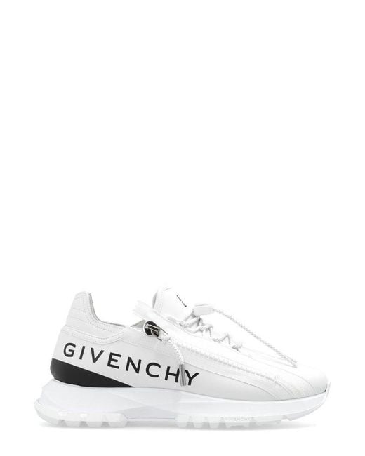 Givenchy White Spectre Runner Lace-Up Sneakers