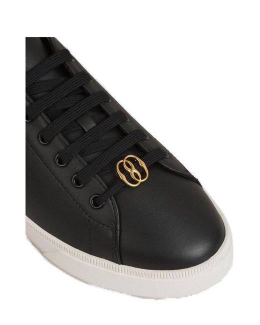Bally patent deals leather sneakers