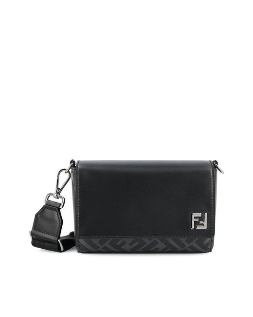 Fendi - Man - Black - Crossbody Bag