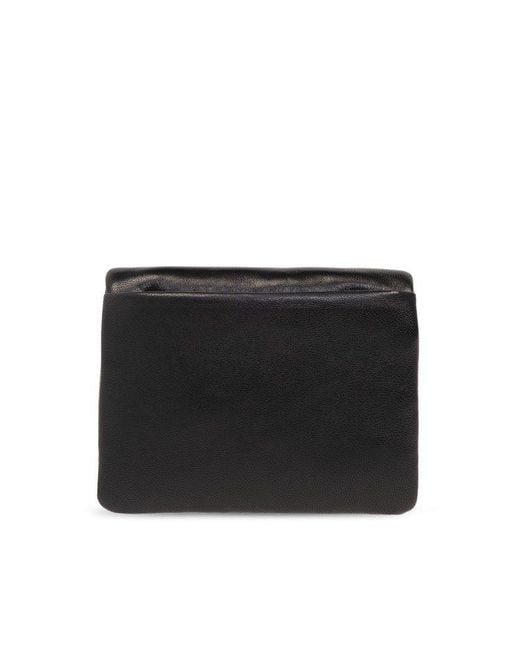 Saint Laurent Black Shoulder Wallet,