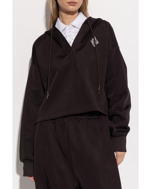 Lacoste Black Pullover Hoodie