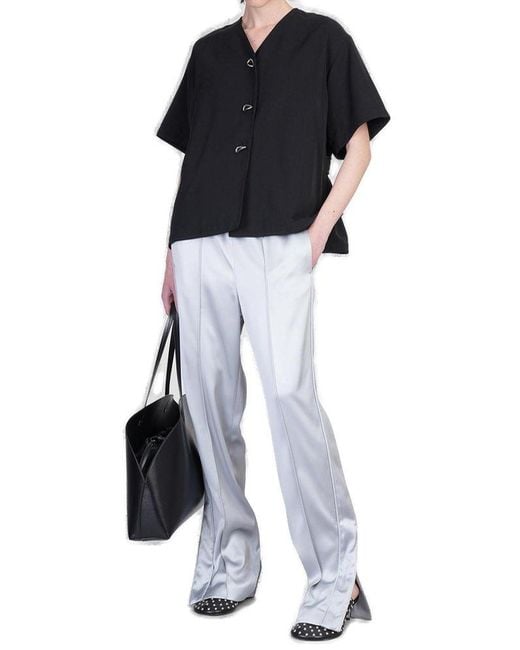 JIL SANDER　 ZIP-DETAIL TROUSERS Jil Sander Zip Detail Trousers - AW19 – Vertical Rags