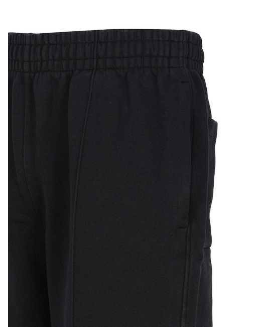 Represent Black Cotton Trousers for men