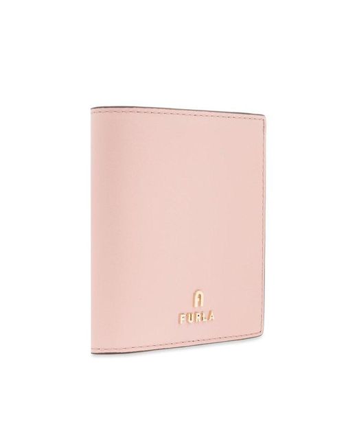 Furla Pink 'camelia Small' Wallet,