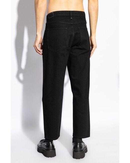 Rag & Bone Black Relaxed Jeans for men