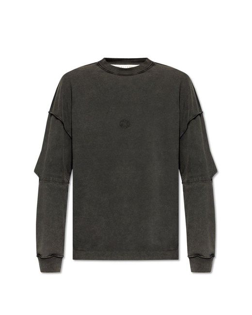 1017 ALYX 9SM Gray Long Sleeve T-shirt, for men