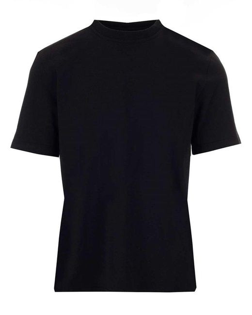 Bottega Veneta Black Classic Crewneck T-shirt for men