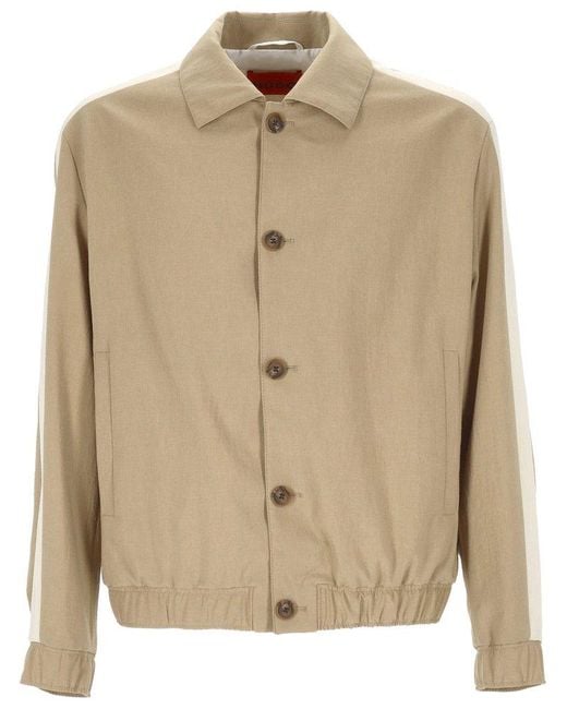 Boss Natural Button-Up Jacket for men