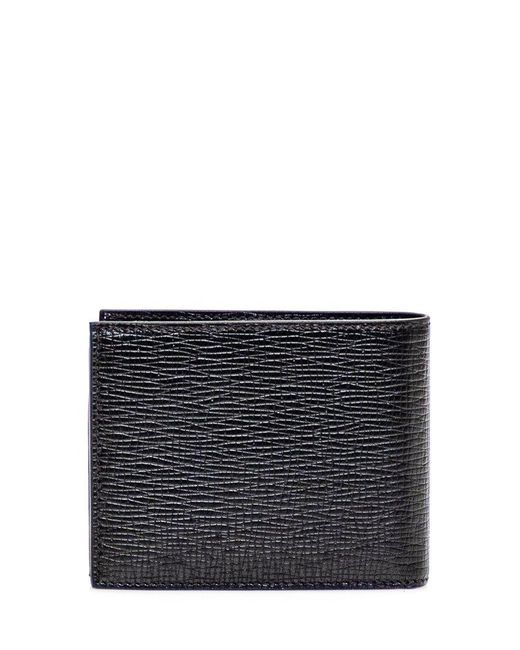 Ferragamo Black Leather Wallet for men