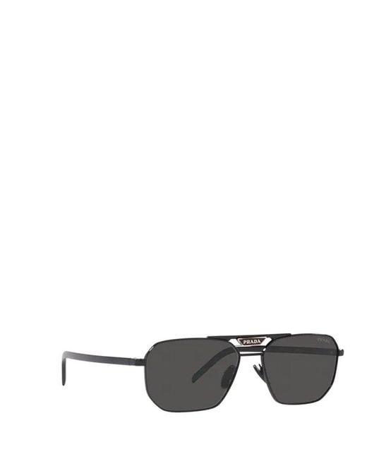 Prada Sunglasses in Grey for Men | Lyst UK