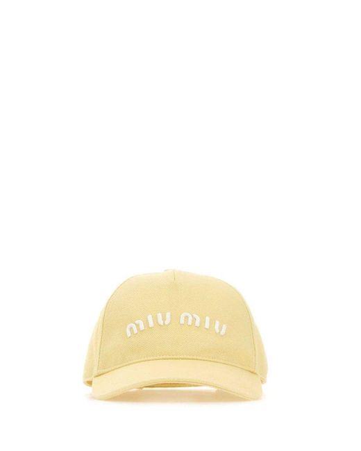 Miu Miu Natural Hats And Headbands