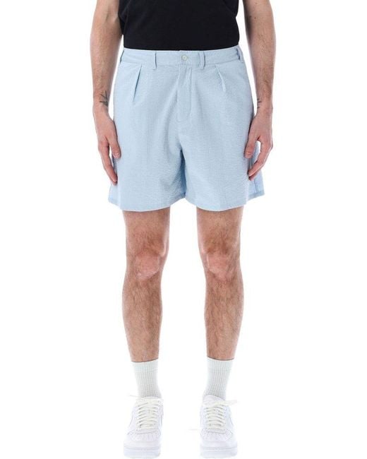 Nike Blue Seersucker Shorts for men