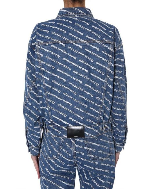 Alexander Wang Logo Printed Long 